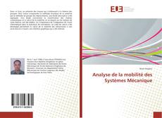 Capa do livro de Analyse de la mobilité des Systèmes Mécanique 