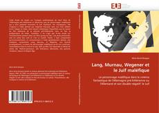 Portada del libro de Lang, Murnau, Wegener et le Juif maléfique