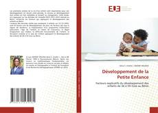 Copertina di Développement de la Petite Enfance