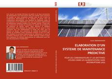 Buchcover von ELABORATION D'UN SYSTEME DE MAINTENANCE PREDICTIVE