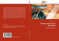 Bookcover of Constructions de ça générique