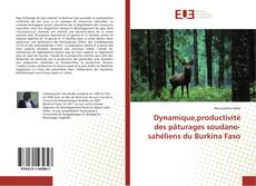Buchcover von Dynamique,productivité des pâturages soudano-sahéliens du Burkina Faso