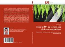 Capa do livro de Films Ni-Mn-Ga et mémoire de forme magnétique 