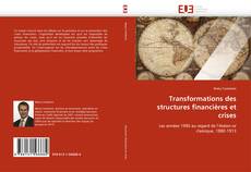 Capa do livro de Transformations des structures financières et crises 