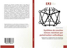Capa do livro de Synthèse de couches minces résistives par pulvérisation cathodique 