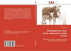 Buchcover von développement d'un vaccin adénovirus contre la FCO