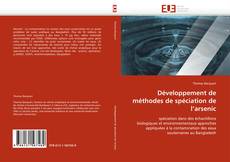 Bookcover of Développement de méthodes de spéciation de l'arsenic