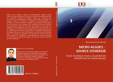 Buchcover von MICRO-ALGUES... SOURCE D'ENERGIE