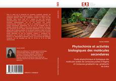 Обложка Phytochimie et activités biologiques des molécules secondaires