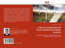 Enjeux et perspectives de l'essor industriel de l'éolien terrestre kitap kapağı