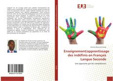 Enseignement/apprentissage des indéfinis en Français Langue Seconde kitap kapağı