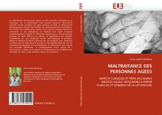 Обложка MALTRAITANCE DES PERSONNES AGEES
