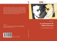 Capa do livro de Le spinozisme de  Robert Bresson 