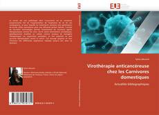 Buchcover von Virothérapie anticancéreuse chez les Carnivores domestiques