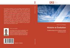 Bookcover of Histoire et Évolution