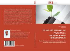 Borítókép a  ETUDE DES FEUILLES DE Phyllarthron madagascariense (BIGNONIACEA) - hoz