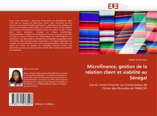 Bookcover of Microfinance, gestion de la relation client et viabilité au Sénégal