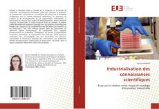 Capa do livro de Industrialisation des connaissances scientifiques 