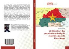 Portada del libro de L'intégration des populations d'origine nigériane dans le Kouritenga