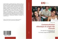 Capa do livro de Contextualisation didactique et usages des manuels 