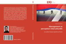 Capa do livro de Management et perception interculturelle 