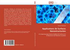 Copertina di Applications de Surfaces Nanostructurées