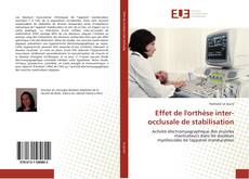 Portada del libro de Effet de l'orthèse inter-occlusale de stabilisation