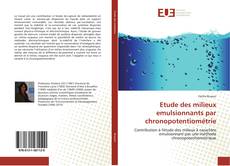 Portada del libro de Etude des milieux emulsionnants par chronopotentiométrie