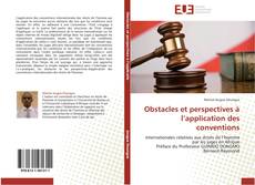 Buchcover von Obstacles et perspectives à l’application des conventions