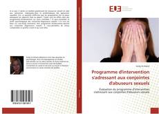 Bookcover of Programme d'intervention s'adressant aux conjointes d'abuseurs sexuels