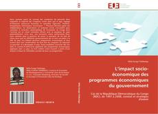 Capa do livro de L’impact socio-économique des programmes économiques du gouvernement 