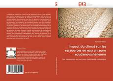 Impact du climat sur les ressources en eau en zone soudano-sahélienne kitap kapağı