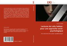 Portada del libro de Lectures de Leïla Sebbar: pour une approche socio-psychologique
