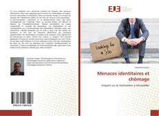 Buchcover von Menaces identitaires et chômage