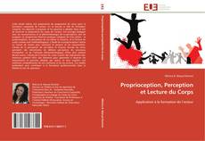 Buchcover von Proprioception, Perception et Lecture du Corps