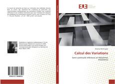 Bookcover of Calcul des Variations