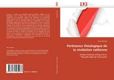 Bookcover of Pertinence théologique de la révélation raëlienne
