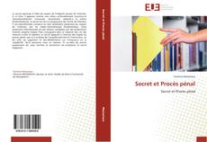 Capa do livro de Secret et Procès pénal 