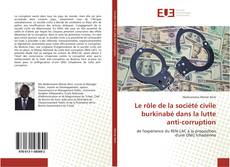 Buchcover von Le rôle de la société civile burkinabè dans la lutte anti-corruption