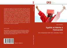Bookcover of Egalité et Mérite à l'Université