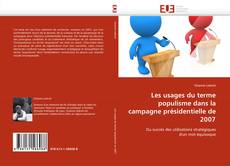 Capa do livro de Les usages du terme populisme dans la campagne présidentielle de 2007 