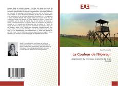 La Couleur de l'Horreur kitap kapağı