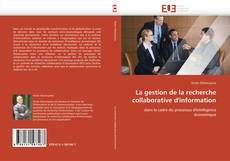 Buchcover von La gestion de la recherche collaborative d'information