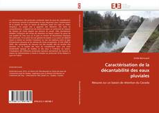 Buchcover von Caractérisation de la décantabilité des eaux pluviales