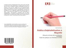 Couverture de Publics d'alphabétisation à Mayotte