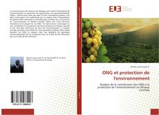 ONG et protection de l'environnement kitap kapağı