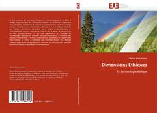 Dimensions Ethiques kitap kapağı