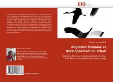 Capa do livro de Migration féminine et développement au Tchad 
