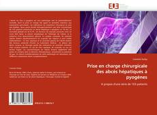 Buchcover von Prise en charge chirurgicale des abcès hépatiques à pyogènes