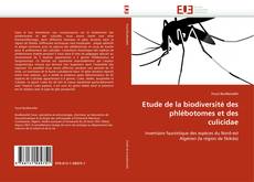 Capa do livro de Etude de la biodiversité des phlébotomes et des culicidae 